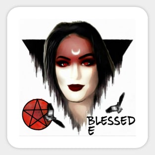 Blessed Be Sticker